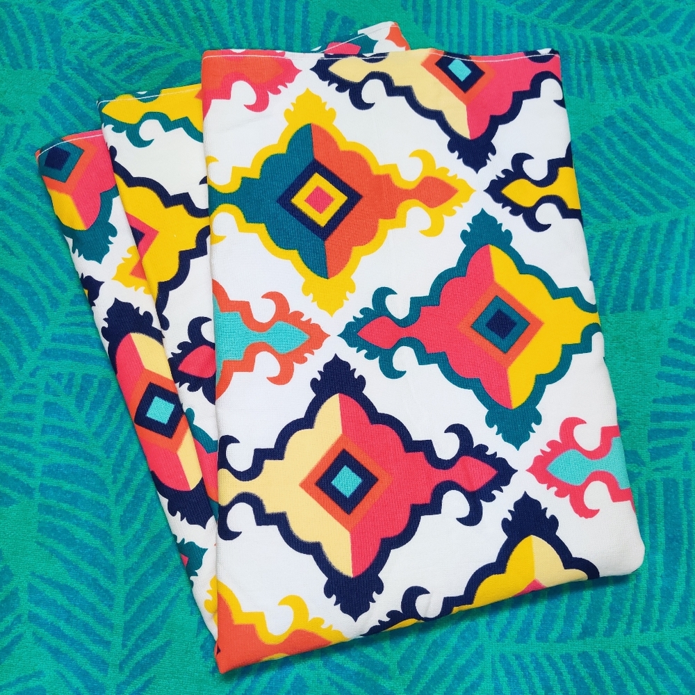 Boho Colorful Beach Pool Towel from the Artist Collection by Deborah Connolly
